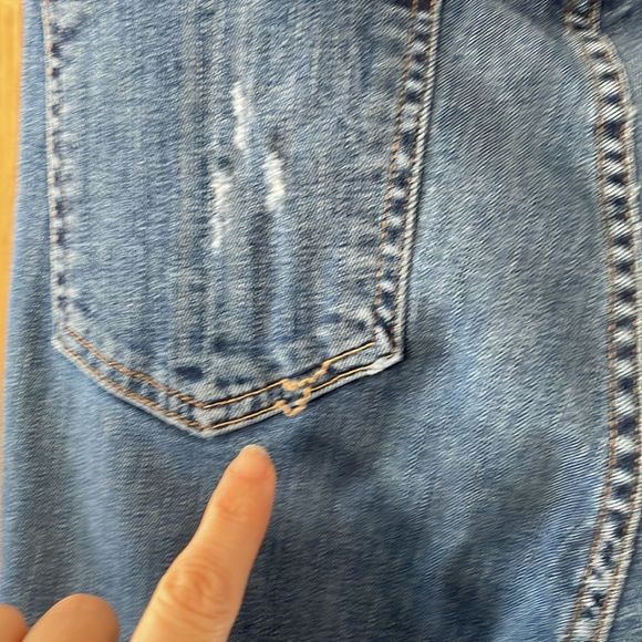 🎀 Rag & bone high rise skinny with holes 30 - Picture 10 of 12